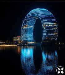 Night look of Sheraton Huzhou