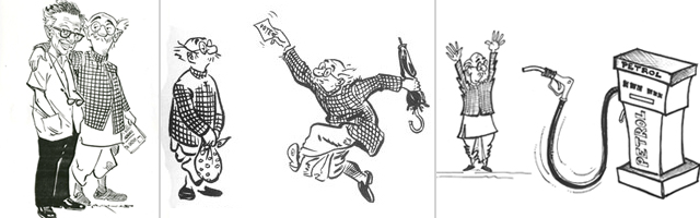 The Might of Cartoonists – R K Laxman