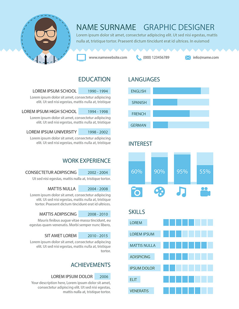 template01full.jpg (800×1035) Graphic design resume