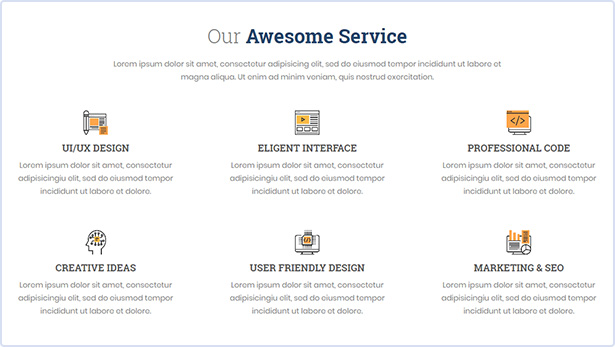 Services Layout